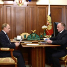Президент встретился с губернатором Челябинской области